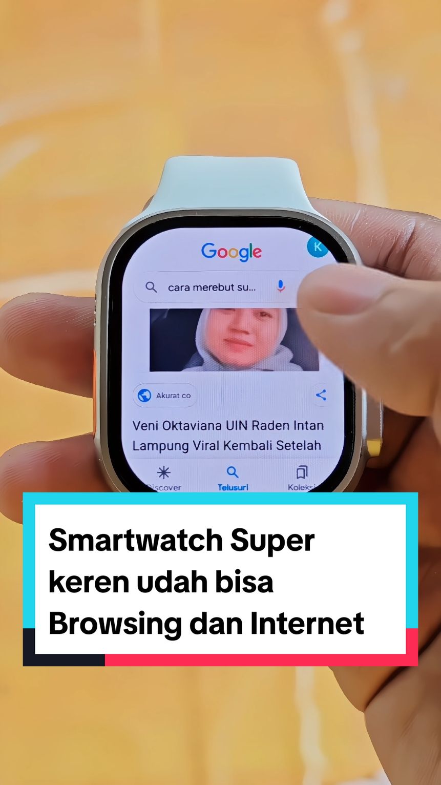 Smartwatch Super keren udah bisa Browsing dan Internet  #smartwatch #smartwatchmurah #smartwatchviral #rekomendasismartwatch #xyzbca #foryou #fyp #4u #4upage 