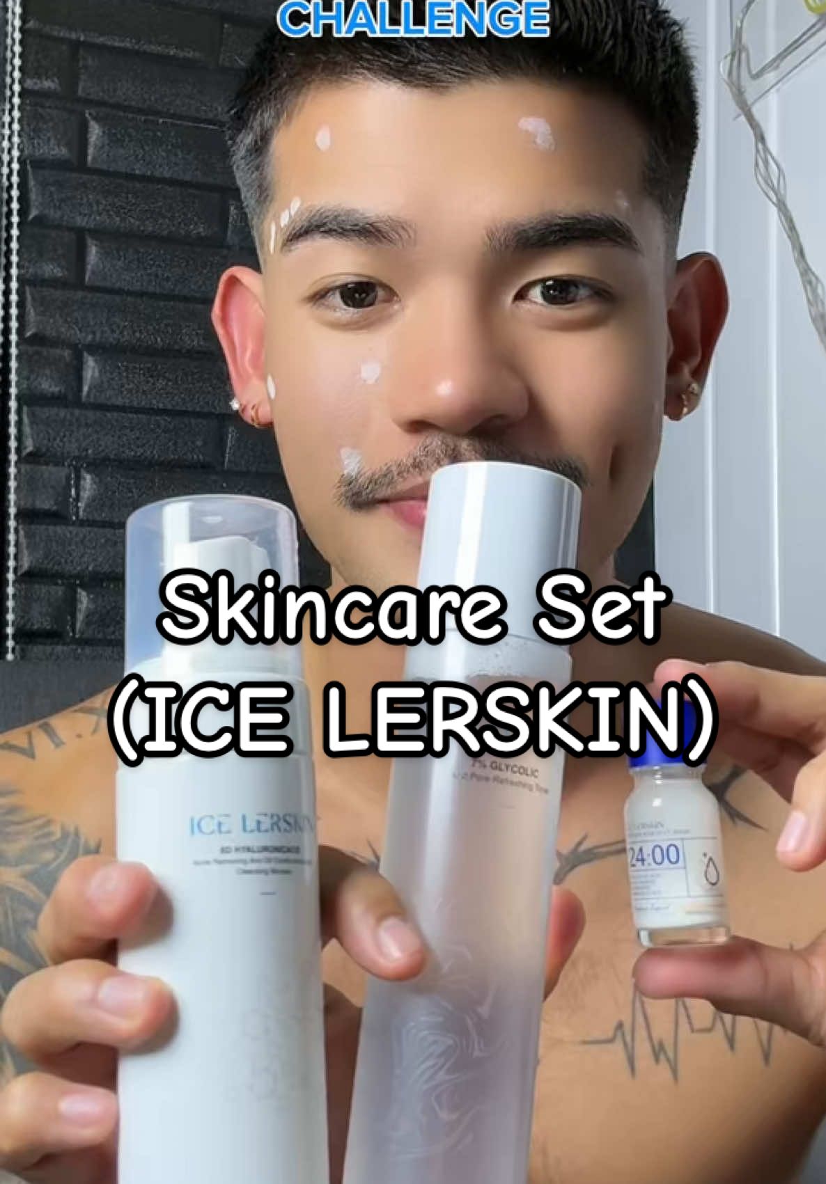 Skincare set ng ICE LERSKIN meron na? 😱 #icelerskin #icelerskinph #acneskincare 