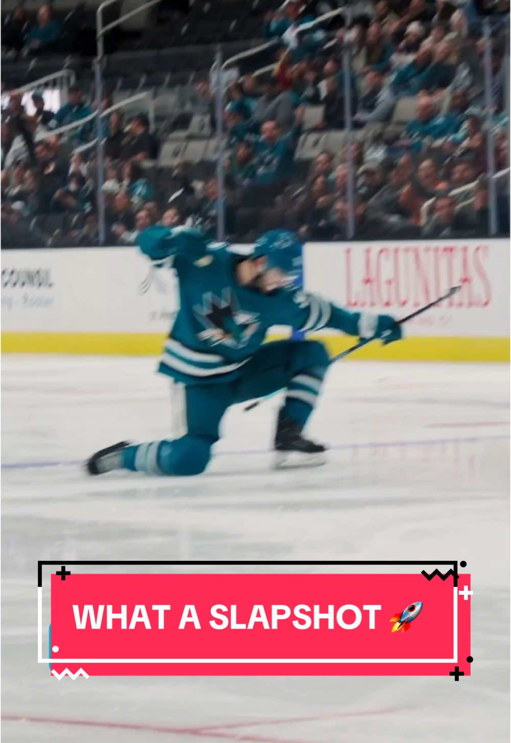 Jake Walman’s first goal as a member of the @San Jose Sharks was a beauty 🤌 (via @NHL) #hockey #hockeytok #NHL 