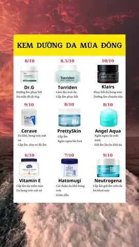 Kem dưỡng da mặt mùa đông #kemduongam #kemduongda #xuhuong #lamdep #skincare #tipslamdep #congailamdep 