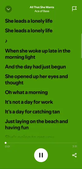 Ace of Base-All That She Wants #fy #fyp #lyrics_songs #song #aceofbase 