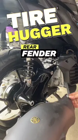 TIRE HUGGER Rear Fender for Nmax, Aerox V1 or V2 #fyp  #fypviral #friends #followers #everyone #highlights #motorcycle #tirehugger #mudguards #yuriexplorer