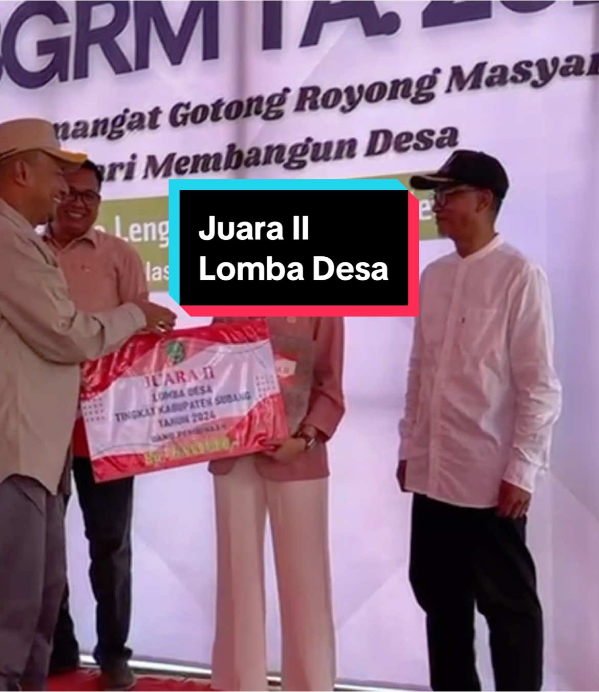 Alhamdulillah senang dan bangga rasanya, bisa membawa Desa Ciasembaru lebih baik dan berprestasi dengan waktu yg lumayan singkat dibawah kepemimpinan saya yang baru 2,5 tahun dan persiapan yang sangat mendadak Desa Ciasembaru bisa Meraih Juara 2 Lomba Desa Tingkat Kabupaten,  ini pun berdasarkan info yg kami dapat, untuk wilayah Subang Utara adalah yg pertama (masuk 3 besar). Hal ini semoga bisa menjadi semangat baru untuk Desa kami agar terus berbenah dan menjadi lebih baik lagi kedepannya. Semoga ini juga menjadi inspirasi serta semangat untuk teman2 di desa lain.
