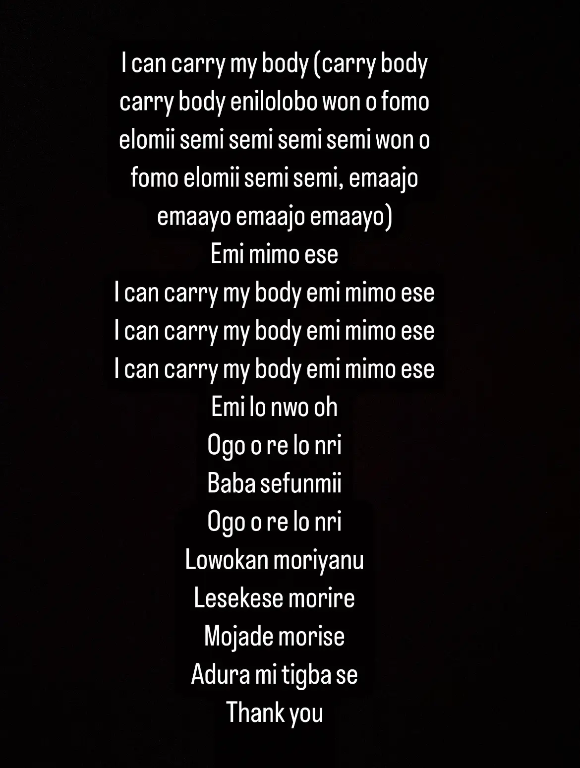 #carrybody #carrybodychallenge #malikabdul #carrybodymalikabdul #lyriclab #lyric #gospel #gospelvideos #gospelmusic #lyricpage #homegirls #lyricsmusic #viral #lyricpage #lyricsmusic #fyppppppppppppppppppppppp #lyrics_songs 