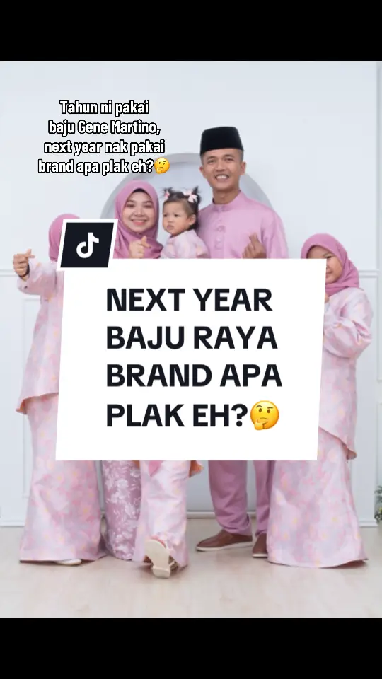 Tak kesah la brand apa, janji berbaju 😝