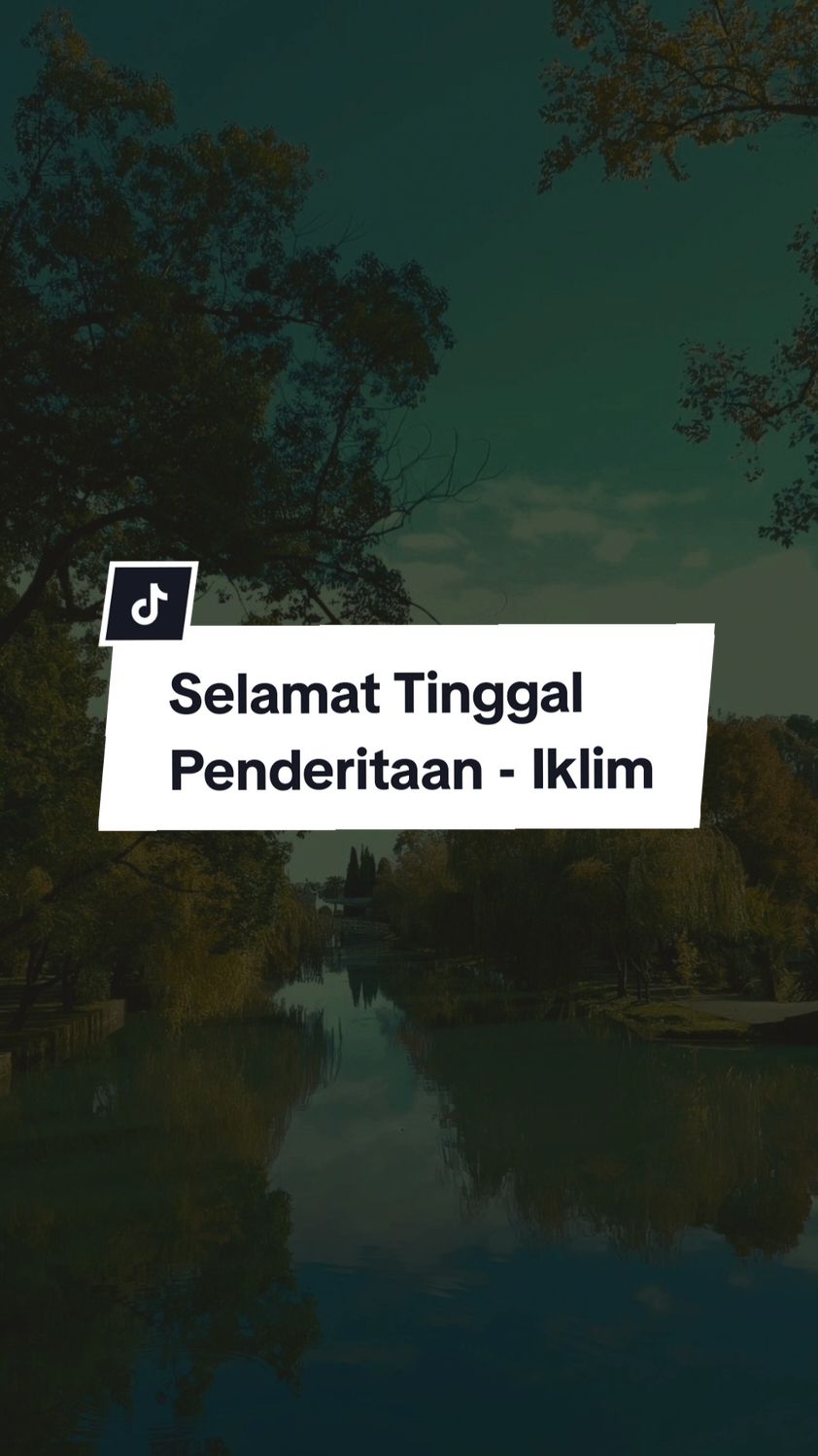 Selamat Tinggal Penderitaan - Iklim #templatelirik #fypageシ #fyp #CapCut 