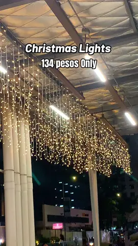 Solar christmaslights 134 pesos Only #christmaslight #solar #lights #curtainlights 