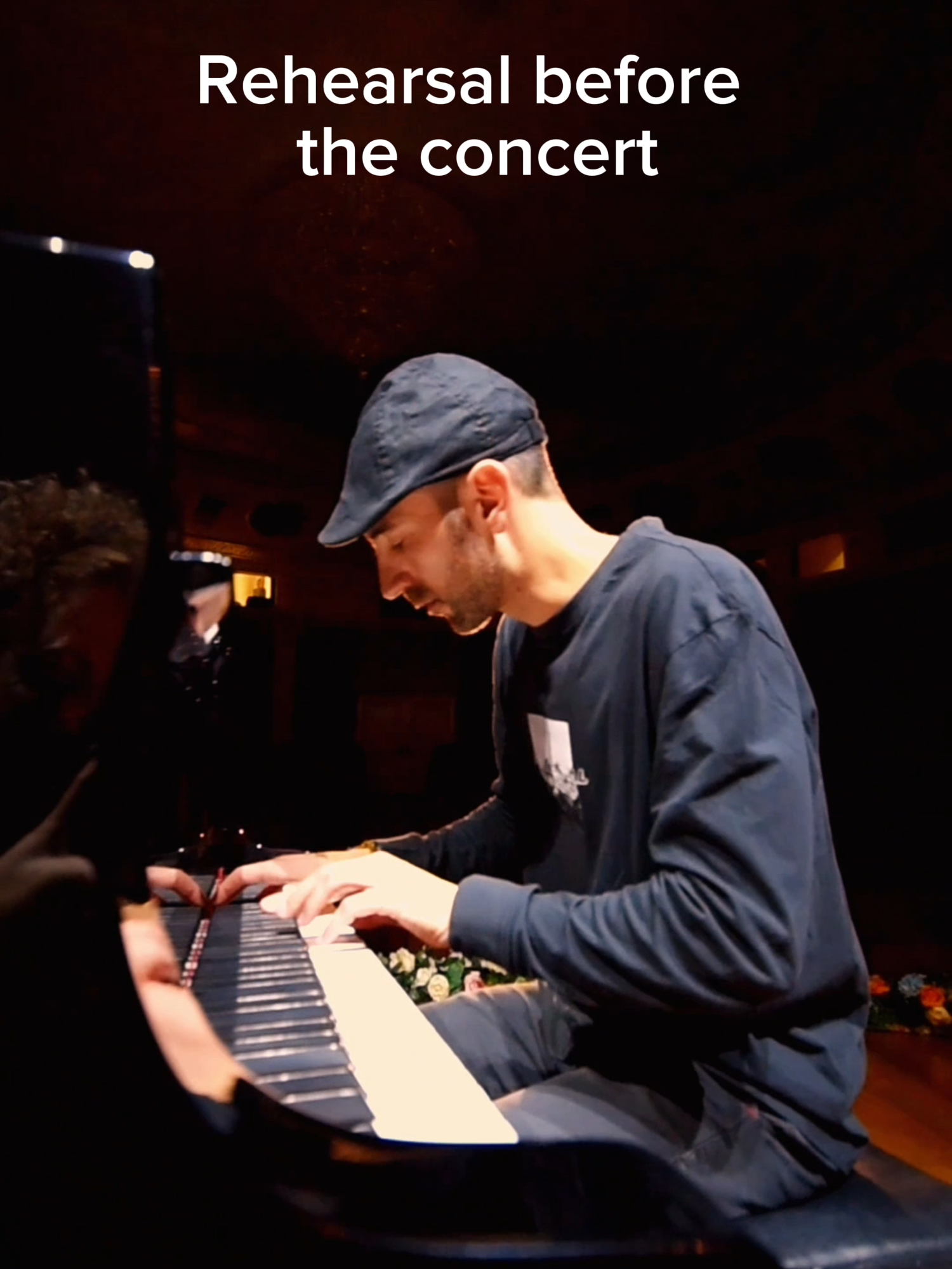 Rehearsal before the concert in Almaty… For tour tickets 👉🏻 Link in Bio Video by @iris.mambur  #andreavanzo #valzerdinverno #astanaopera #astana #kazakhstan🇰🇿 #intimacytour #composertok #pianist #pianomusic #pianoforte #steinway #modernclassicalmusic
