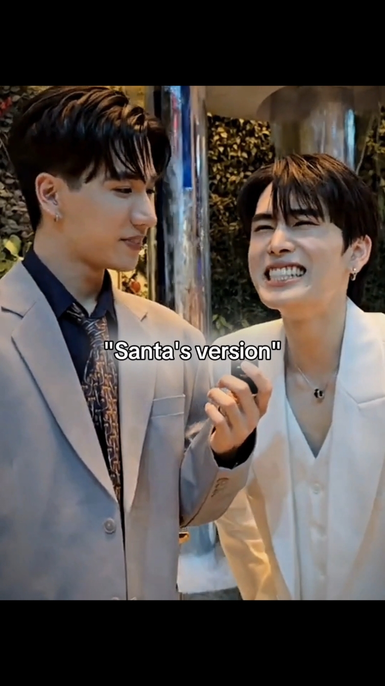 This is just funny and cute at the same time😅🥹#perthsanta #perthtanapon #perthppe #santapp #santapongsapak #foryou #fyp #thailand #dontflop #perfect10liners 