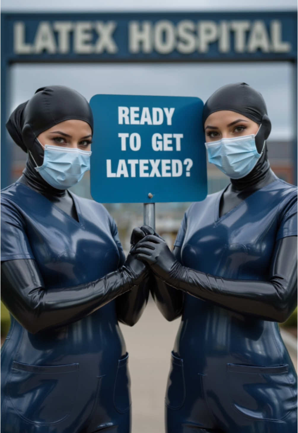 Welcome to the latex hospital #latex #hospital 