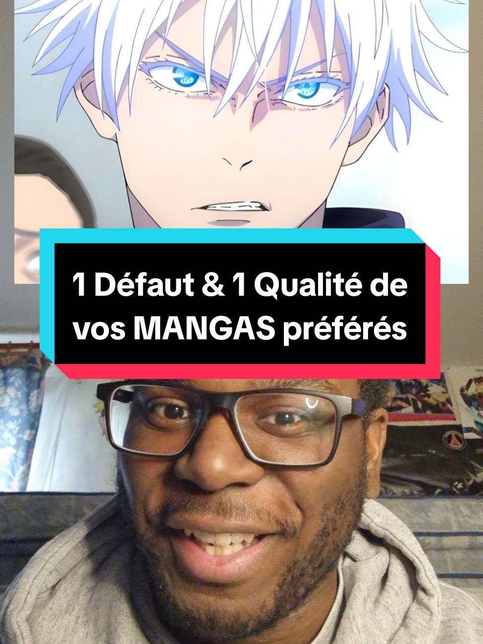 1 Défaut & 1 Qualité de vos MANGAS préférés #anime #manga #weebtiktok #otaku 