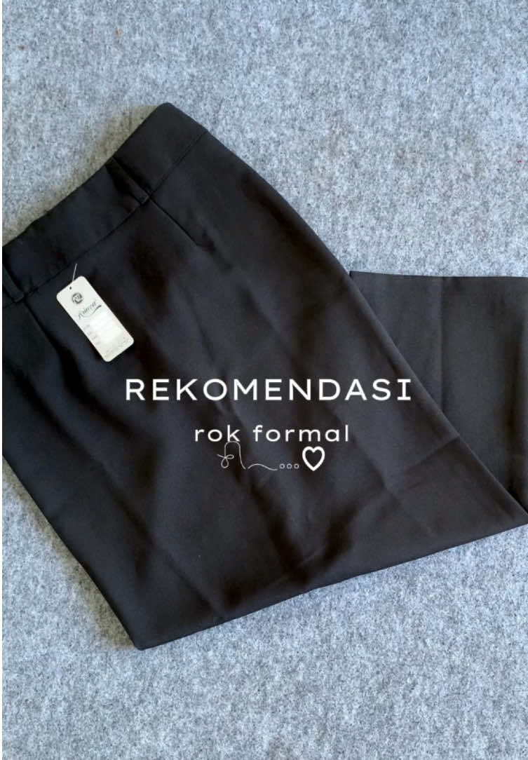 rekomendasi rok buat nemenin kegiatan formal kamu hihii #rokrempel #rokspan #rokformal 