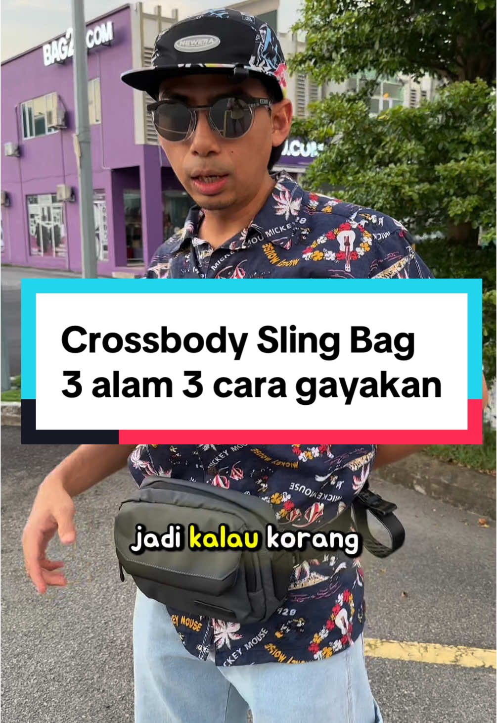 Replying to @ardadnin #slingbag yang ada tiga cara penggayaan ni susah juga nak jumpa, jadi aku demo macam mana nak pindahkan tali dia untuk gayakan dengan 3 penggayaan yang berbeza #waistbag #slimbag #sirenz #begpinggang #reviewbag #djangoempire #bag2uipoh 