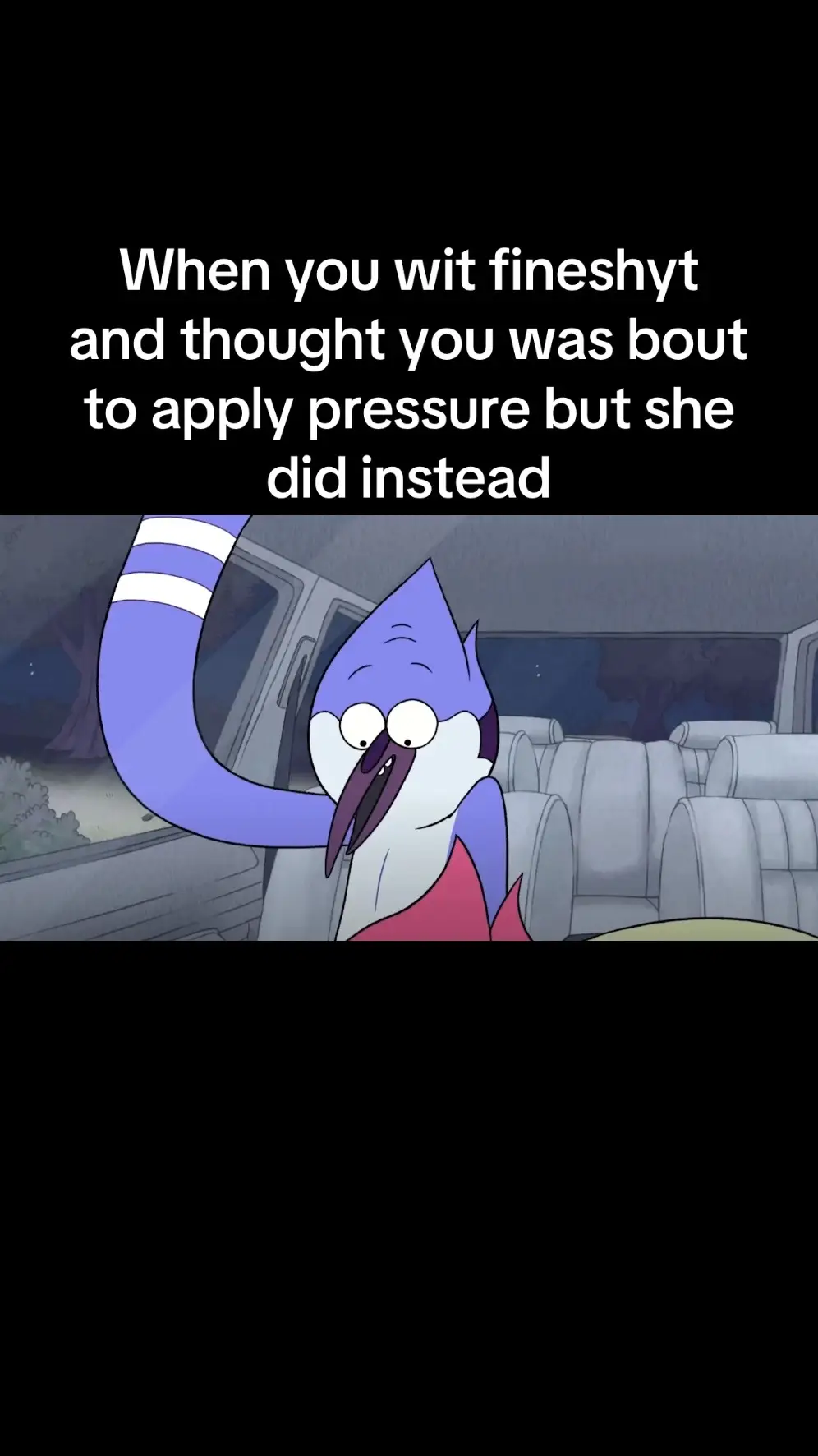 Be catching you off guard🤣 #fine #fineshyt #regularshow #relatable #trending #viral #trending #meme