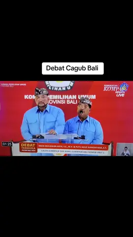 #fypシ゚viral  #debatcagubbali #provinsibali memilih pemimpin Bali