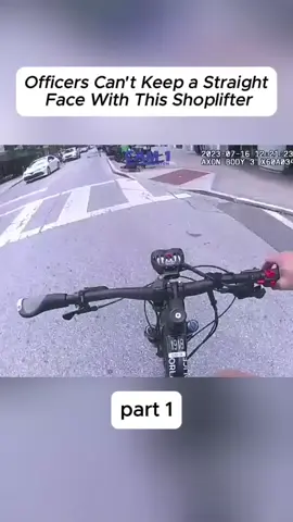 Officers Can't Keep a Straight Face With This Shoplifter #cops #copsoftiktok #police #policeofficer #bodycam #crime