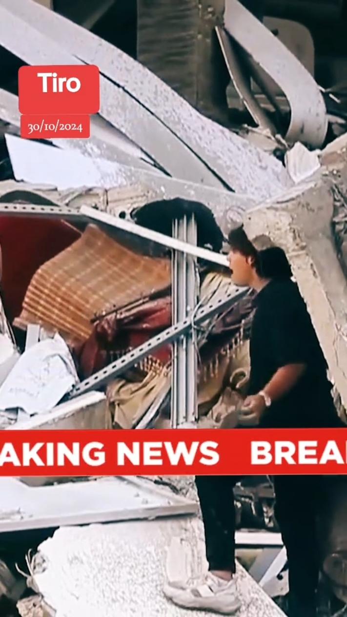 Breaking News Guarda cosa sta succedendo a Tiro, in Libano, a causa dei recenti attacchi aerei. #MedioOriente #Attualità #telegiornale #tg5 #notizie #verità #ora #live #oggio #Iran #gaza #Hezbollah