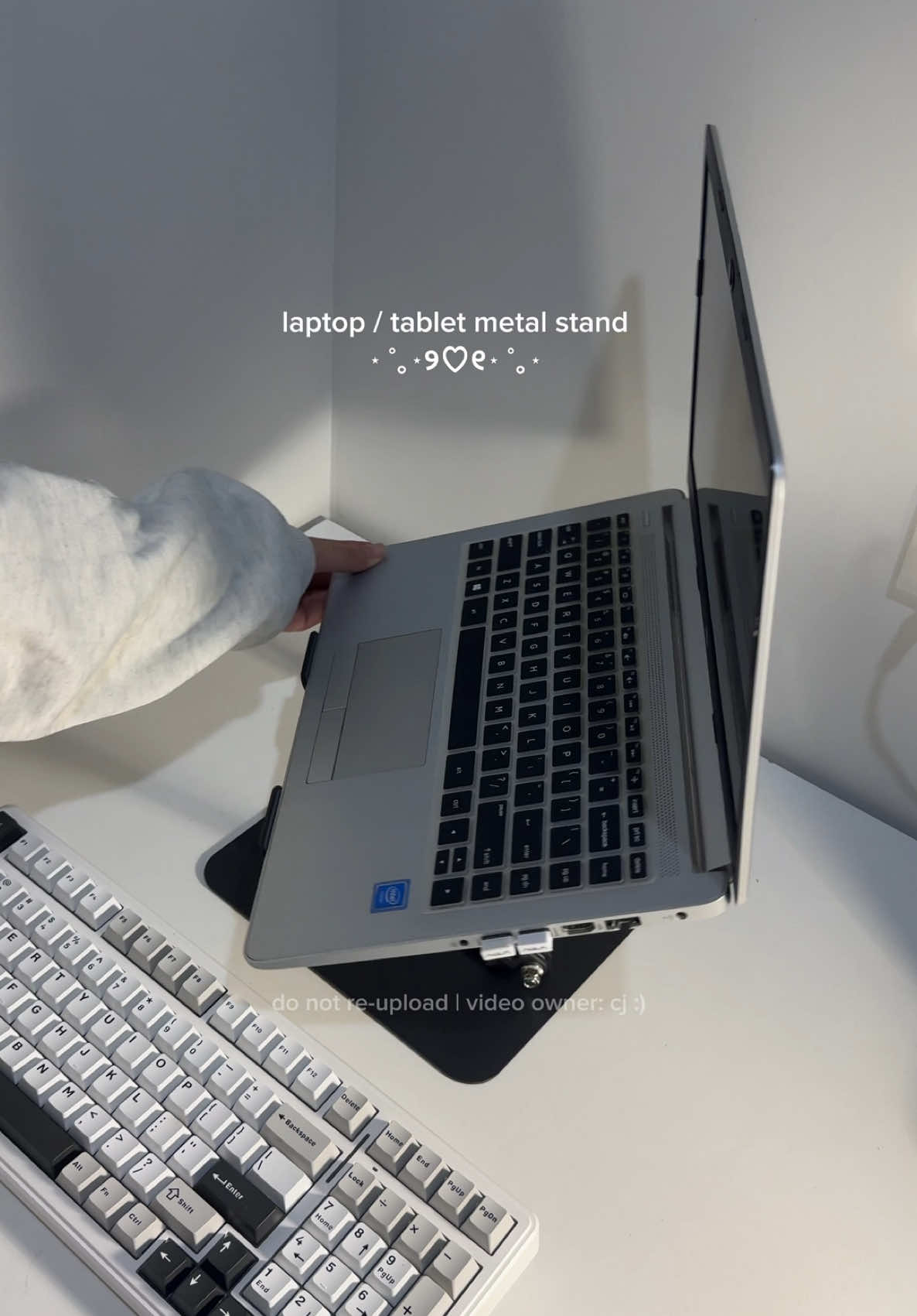 laptop stand / ipad stand / tablet stand (full metal, 360 rotating)