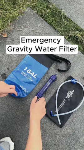This tool can purify 1 gallon of dirty water in emergency situations,and it’s on discount!#membranesolutions #waterfilter #emergency #survival #cleanwater #waterpurifier 