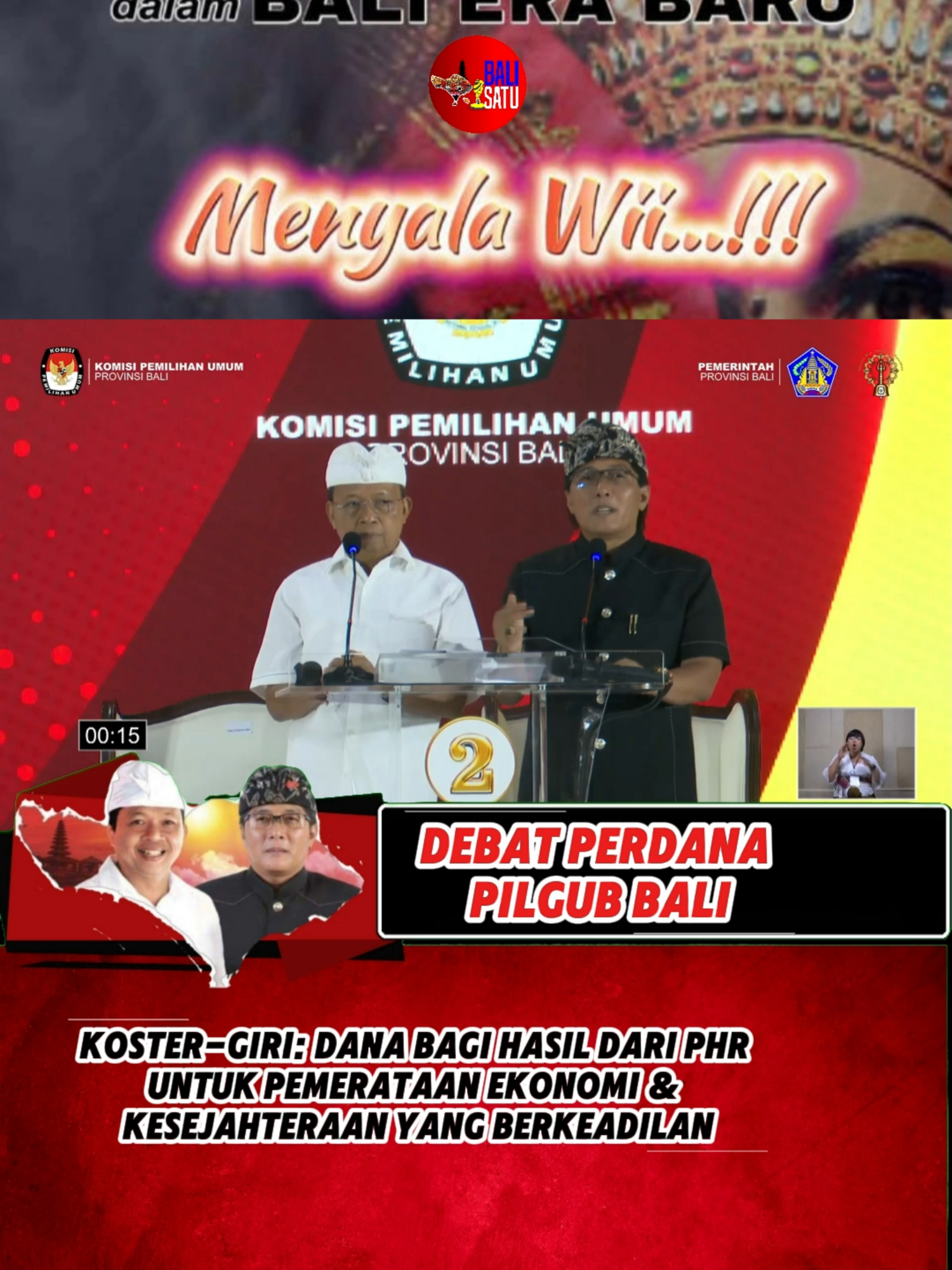 Koster-Giri: Dana Bagi Hasil Dari PHR Untuk Pemerataan Ekonomi dan Kesejahteraan Yang Berkeadilan #phr #pemerataanekonomi #kesejahteraan #debatperdana #pilgubbali #wayankoster #kostergiri #Menyalawii #kostergiri2periode #coblosnomor2 #kostergiri #2 #pilgubbali #lanjutkan #2 #periode #wujudkan #balierabaru  #pdiperjuangan  #kostergiri  #redbul  #satyamevajayate  #lanjutkanmembangunbali  #kawalsampaimenang  #menyalawii🔥🔥#overtourism #pariwisatabali #pariwisataberkualitas #qualitytourism #menyalawi🔥#koster #giri #kostergiri #desa #adat #desaadat #pdip #pdiperjuangan #pilgub #bali #kostergiri #kostergiriuntukbali #kostergiriforbali1 #koster #wayankoster #giriprasta #gp #gubernur #wakilgubernur #pdip #pdiperjuangan #banteng #solid #bergerak@lituwmk @atala skin care @putu.arnaya4 @AryaOne @sari galung @Ary Mariani @Dodol Ajoes @eka_putranurcahyadi @eka.media.center @Bli Jnana @kembanghartawan @Papi Vijay KOMBBAS LOVE NKRI @Suteja Kumara @IKetut Leo WRM waringin @wayan setiawan @kembangipat @redbull @bundaputri