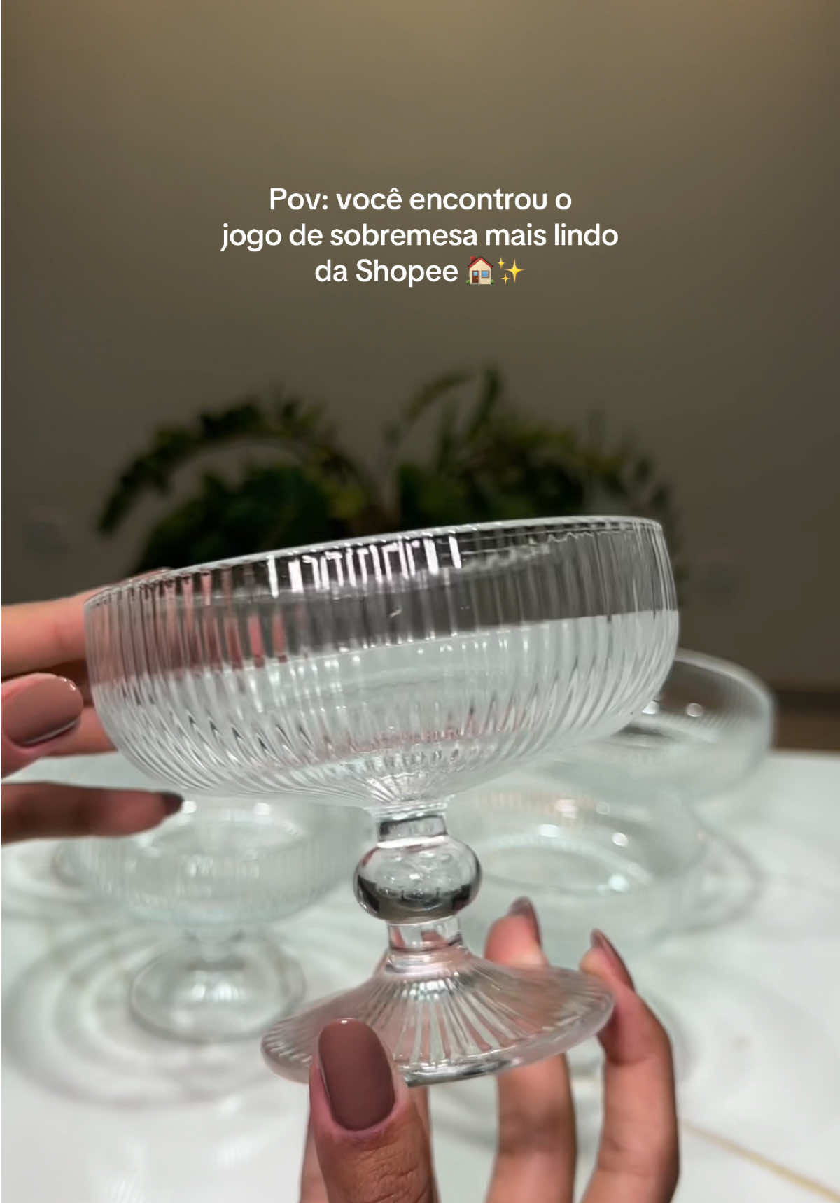 O jogo de sobremesa mais lindo da @Shopee Brasil para o meu enxoval de casa nova 🏠✨  📱link na bio  #enxoval #casanova #enxovaldecasanova #comprasparacasa #comprasonline #shopee #achadinhos 