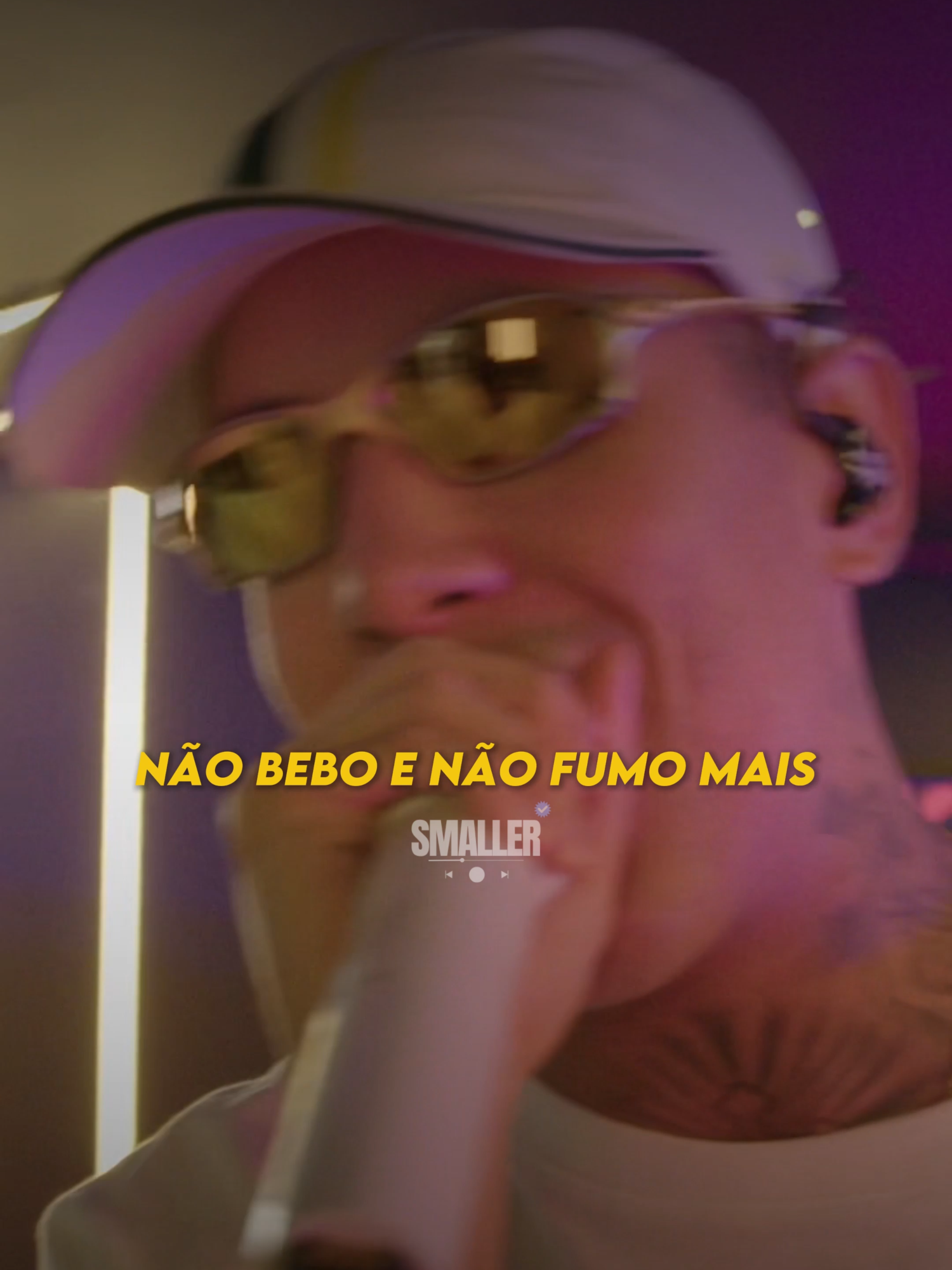 Não Bebo e Não fumo mais... @smaller_songs  #mcdonjuan #donjuan #tipografia #smaller #vibes #funk #explore #explorar #viralvideos #musica #funk #videosparastatus #musicasparastatus #viral