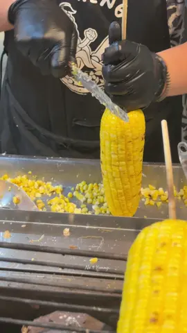 Popular Cheese Corn.🌽🧀 #streetfood #food #yummy #asmr #fpy #fpyシ   📍พิกัด : ฟู่เฉิงข้าวโพดไฟลุก จ๊อดแฟร์