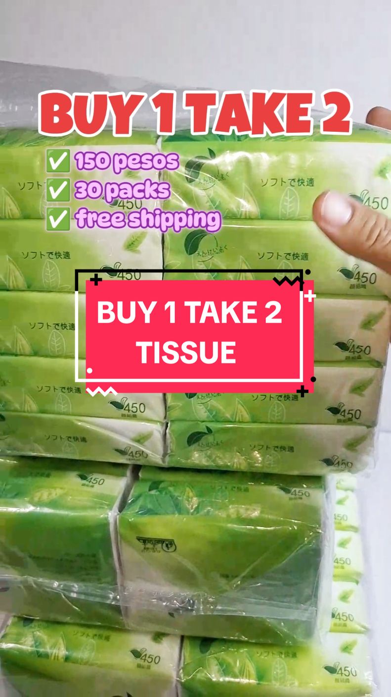 Grab yours na kasi buy 1 take 2 na tapos 30 packs pa! ✅️✅️✅️ #tissue #facialtissue #tissuepaper #affordable #essential #need #tiktokmademebuyit #tiktokfinds #recosniey #fyp #viral #trending #tiktokaffiliate #affiliatemarketing 