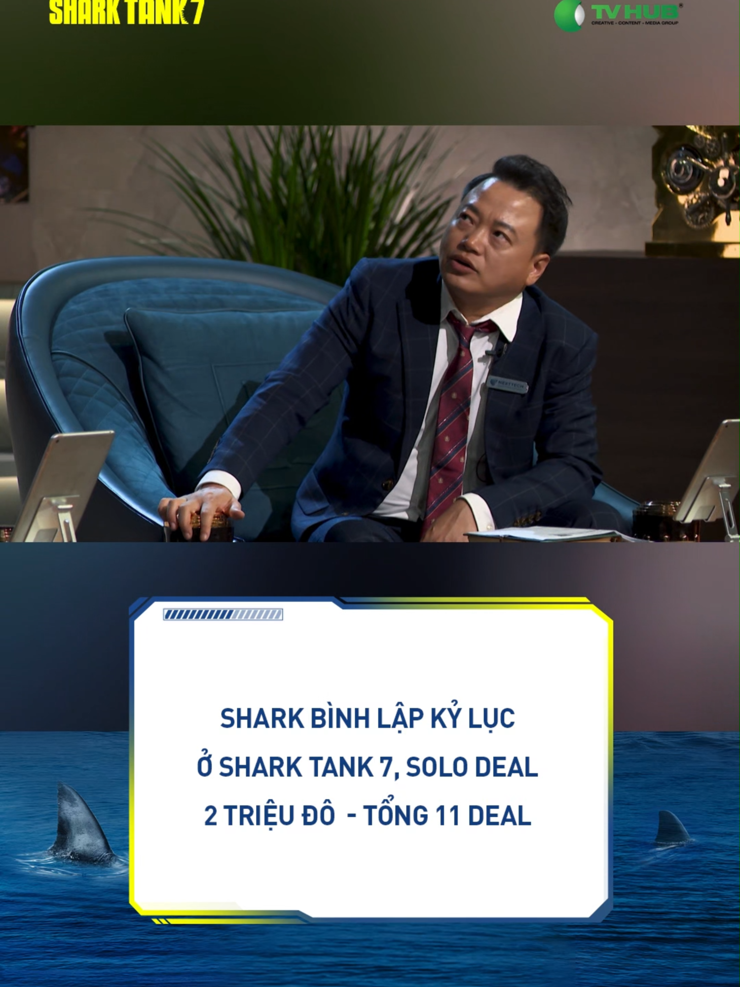 Shark Bình lập kỷ lục ở Shark Tank 7: Solo Deal 2 Triệu Đô - Tổng 11 Deal #sharktankvietnam7 #tiktokgiaitri