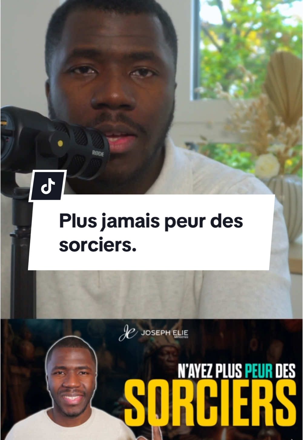 Plus jamais peur des sorciers. Disponible sur la chaîne YouTube #pourtoi #tiktokchretien #chretien 