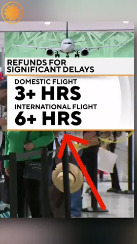 With the holidays coming up, travelers are now entitled to automatic cash refunds for canceled flights and significant delays — this rule also applies if a flight involves major changes, such as a different airport or added connections. Refunds are also required for major baggage delay. To qualify, passengers must choose not to travel on the affected flight and credit card refunds must be processed within seven days. #travel #airlines #refunds #news #delays #holidays 
