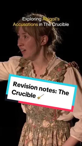 🧹 Casting spells and taking notes 📝 #TheCrucible #NationalTheatreCollection #NationalTheatre #NationalTheatreAtHome