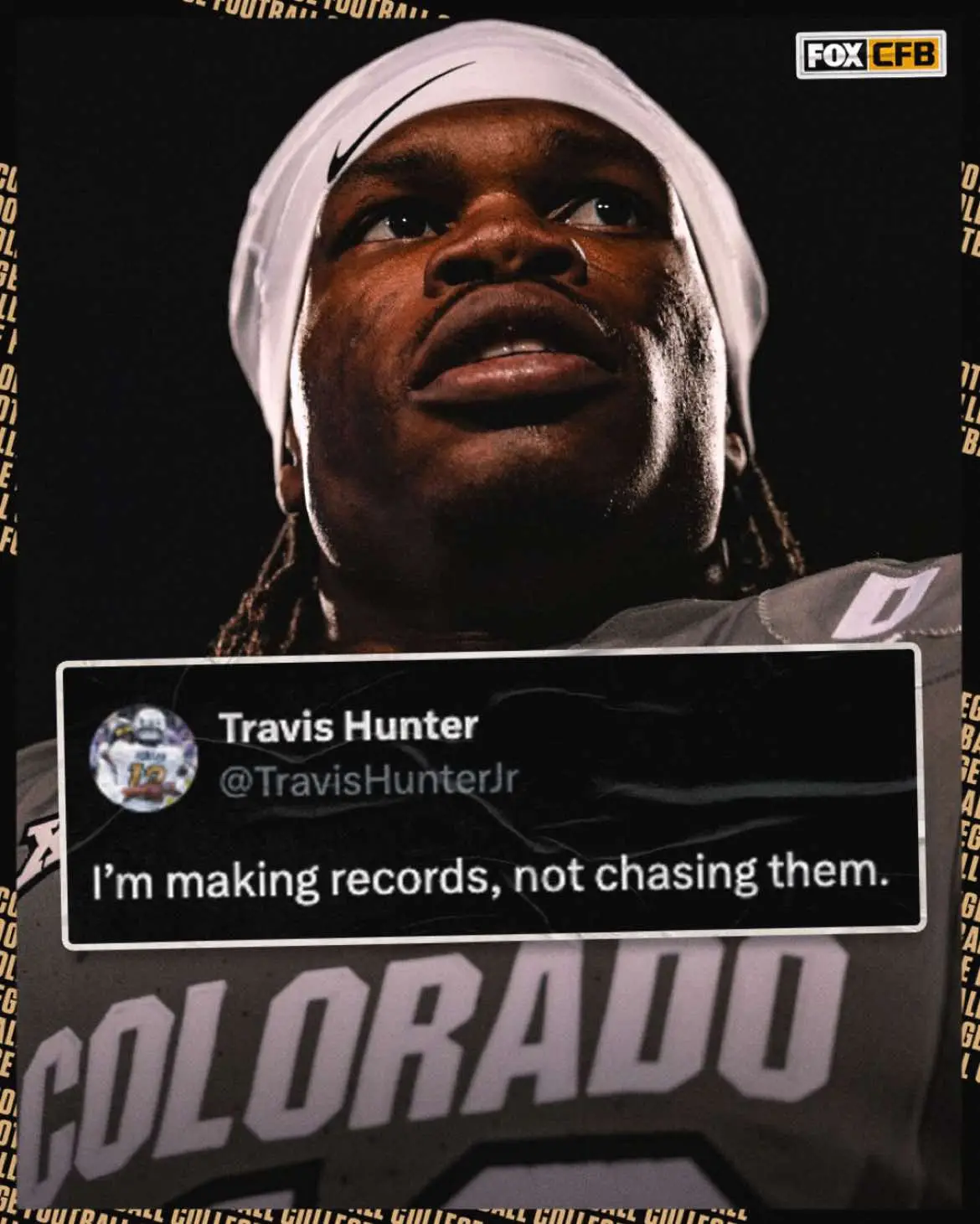 Does Travis Hunter have your vote to win the Heisman? 🔥👀 #cfbonfox #cfp #cfb #CollegeFootball #heisman #travishunter #colorado #deionsanders 