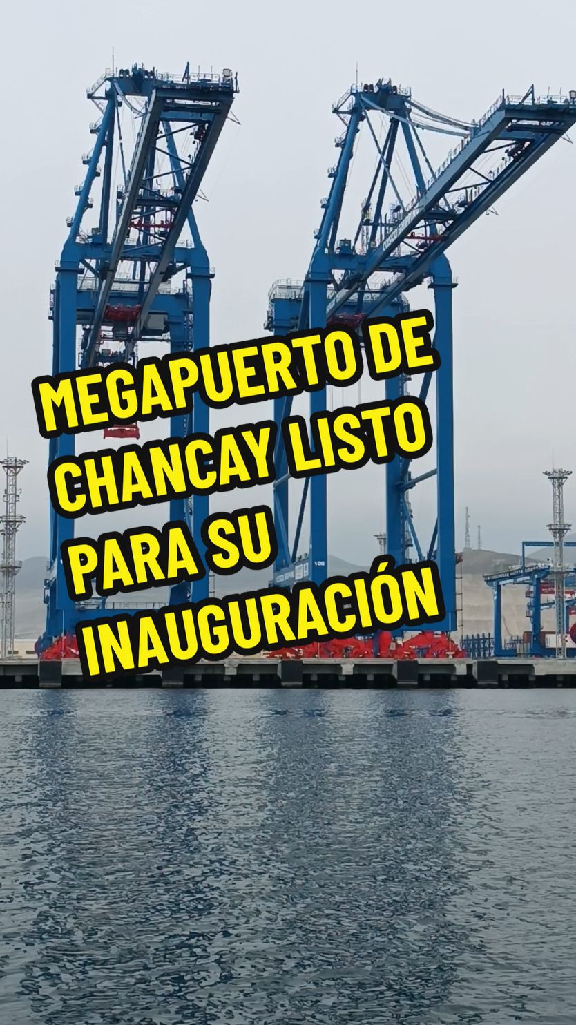 #chancay #puertodechancay #megapuertochancayperú #peru🇵🇪 #importaciones 