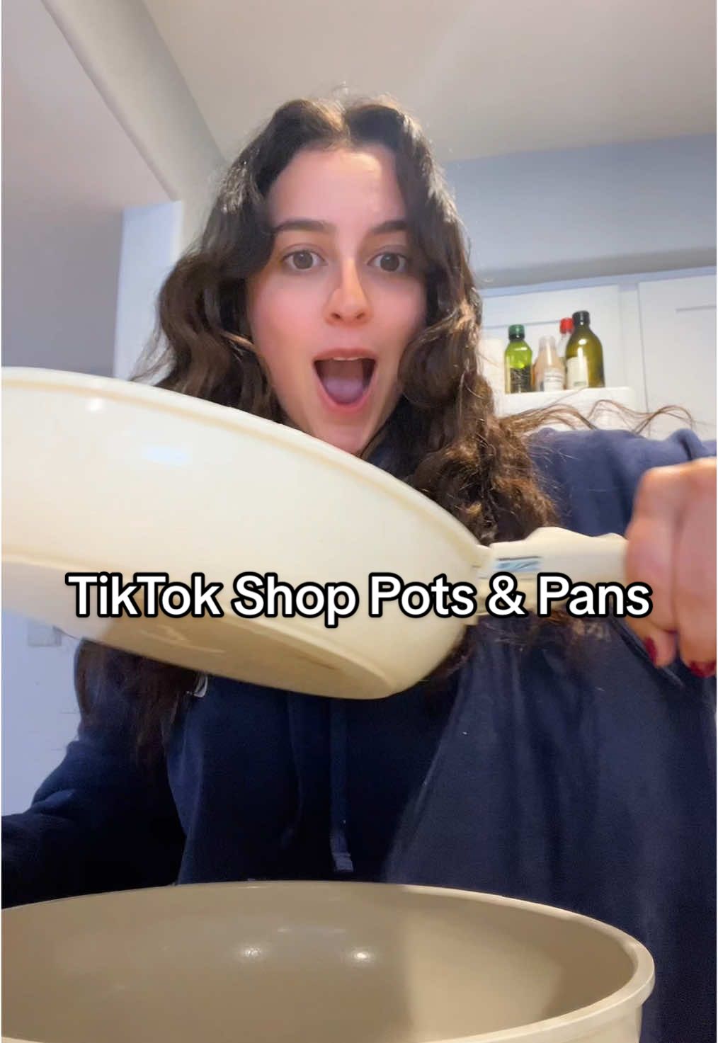 I hate that im so excited about getting new pots and pans 😂😂😂 #TikTokShop #potsandpans #ceramicpan #ceramicpans #KitchenHacks #kitchengadgets 