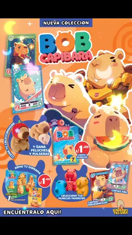 Lo mejor de EDICIONES TIO SAM BOB CAPIBARA, nuestra colección a la venta #capibara #edicionestiosam 