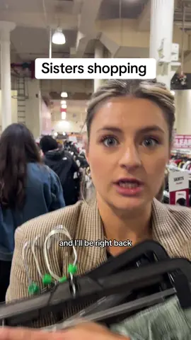 Who else would be so brutally honest  @Tess Tregellas  @Madeline Mahoney  #sisters #shopping #clothes #shoppinghaul 
