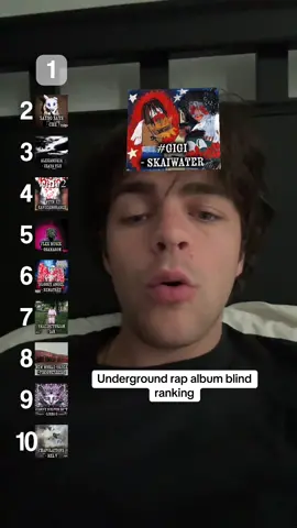 This list ended up pretty perfect imo #underground #rap #che #skaiwater #osamason #izayatiji #sematary #ian #xaviersobased 
