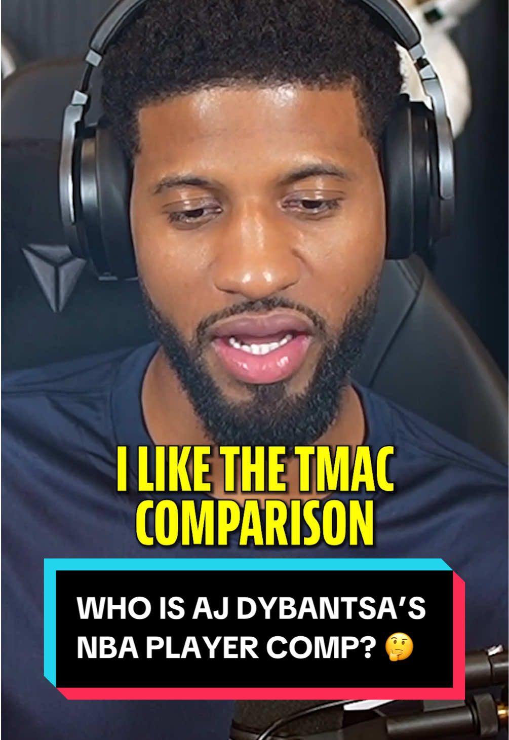 AJ Dybantsa is rockin’ with his T-Mac comp, not the KD one though 😂