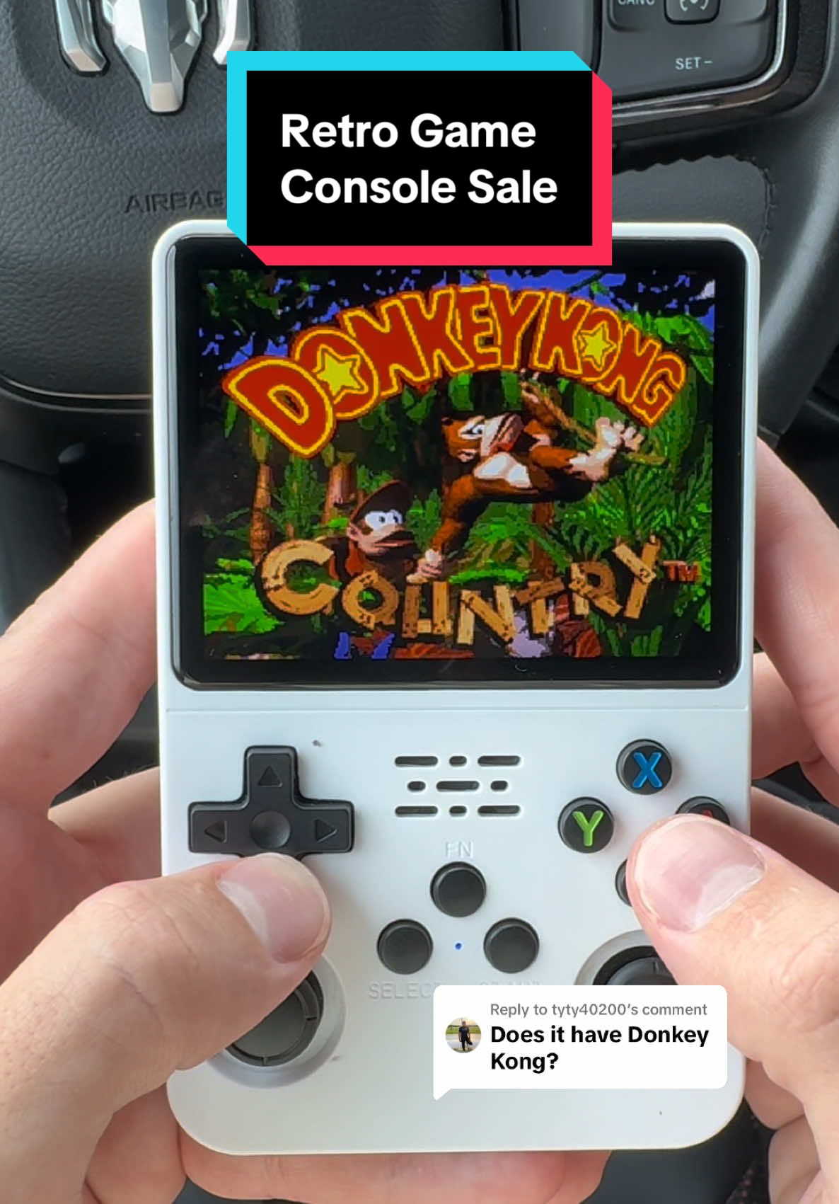 Replying to @tyty40200 best game console for playing retro games #retrogaming #handheldgaming #gameconsole #gaming #videogames #tiktokmademebuyit #tiktokshop 