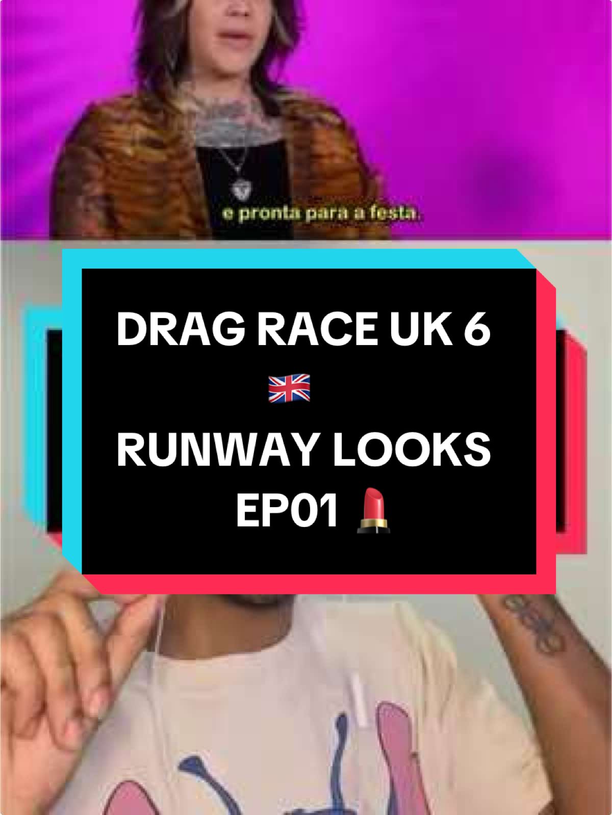 Reagindo ao primeiro ep da nova temporada de DRAG RACE UK 6 #rupaulsdragrace #dragraceuk #reagindo #runwaylooks #dragrace 