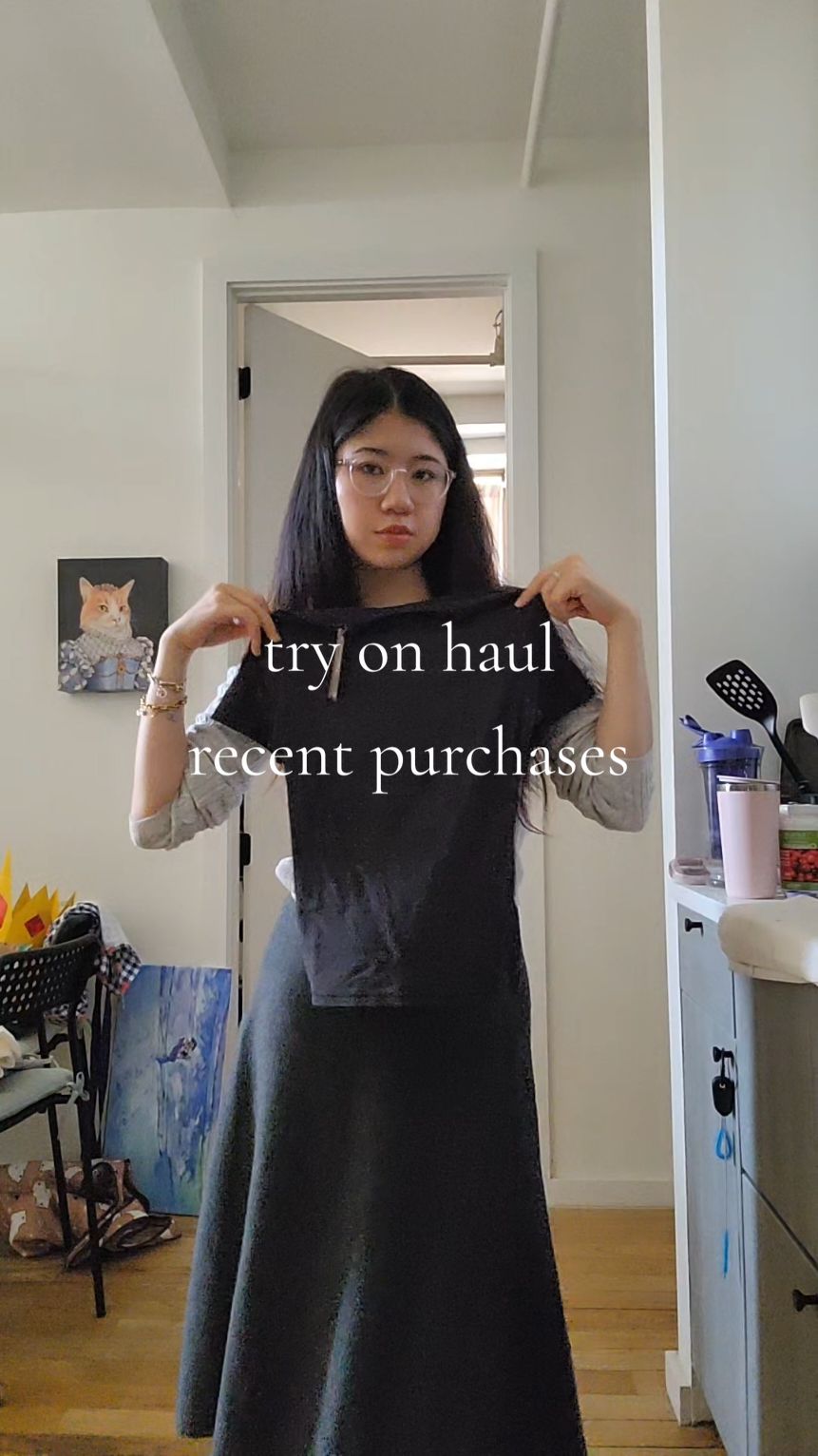 Replying to @eugenialim3 sorry my phone stopped recording in the end😭😭 #tryonhaul #haul #fallhaul #freepeople #tigermist 