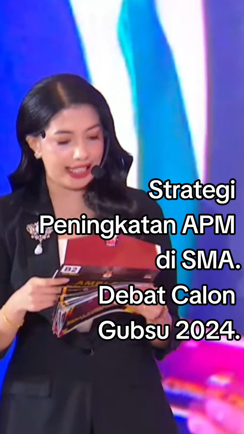 Debat Calon Gubernur Sumut 2024 Strategi Peningkatan APM di SMA. Debat Pertama. #debat #calon #gubernur #sumut #2024 #provinsi #sumaterautara #sma #apm #bobbynasution #edyrahmayadi 