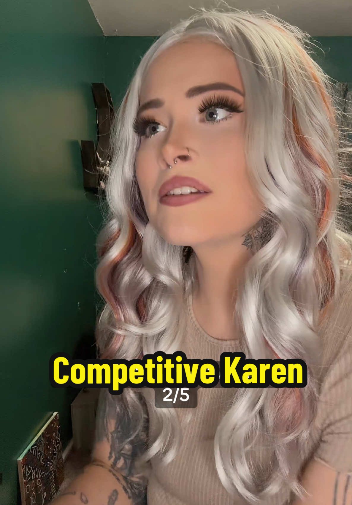 Competitive karen part 2/5 #siiri #siiriparkss #competetive #competition #karen #hairsalonhorrorstory #hairsalonhorrorstories #siiri #siiriparkss #hair #hairtok #hairhumor #hairstylist 