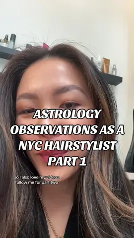 Im a Cap sub, Sag Moon, Scorpio rising 🌝 tell me yourss 🏷️nyc balayage, manhattan salons, hairtok, how to, astrology, fyp