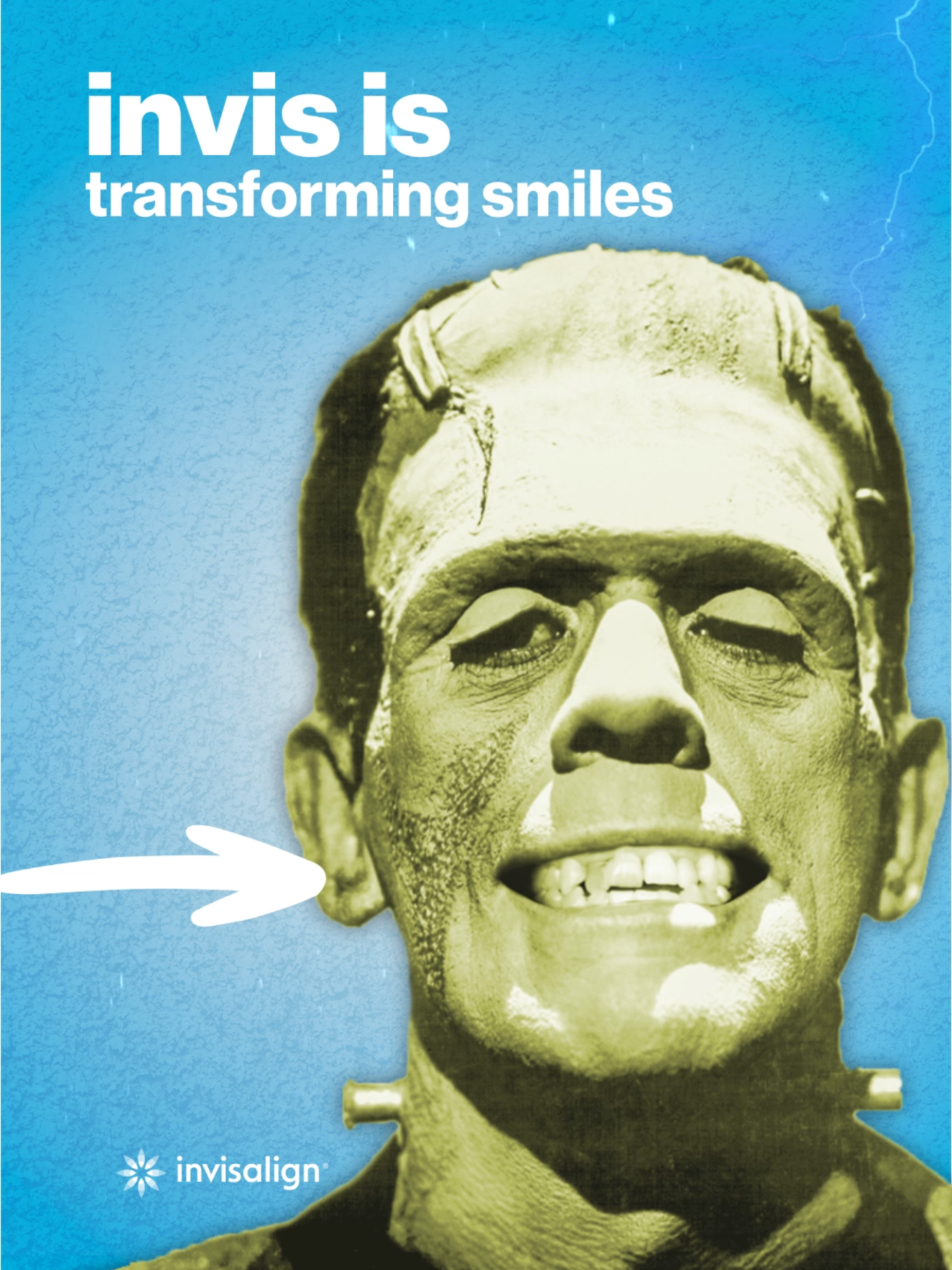 After 200 undead years, Frank was ready for a change. So he decided to give Invisalign a try. Be more like Frank this Halloween and join the 18 million smiles transformed by Invisalign.