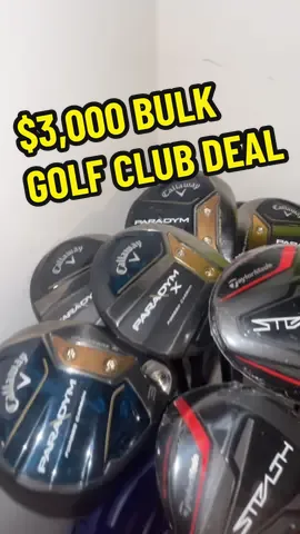 Top of the line clubs, bottom of the line prices ⛳️ #fyp #golf #golfshop #taylormade #callaway 