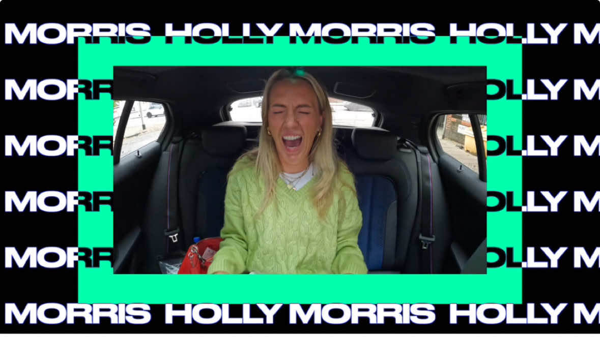 The iconic @holly morris hopped in our backseat recently and we howled for an hour together. New Backseat Driver is here! 🚗 #longform #carpoolkaraoke #fullscreen #drivethru #comedian 