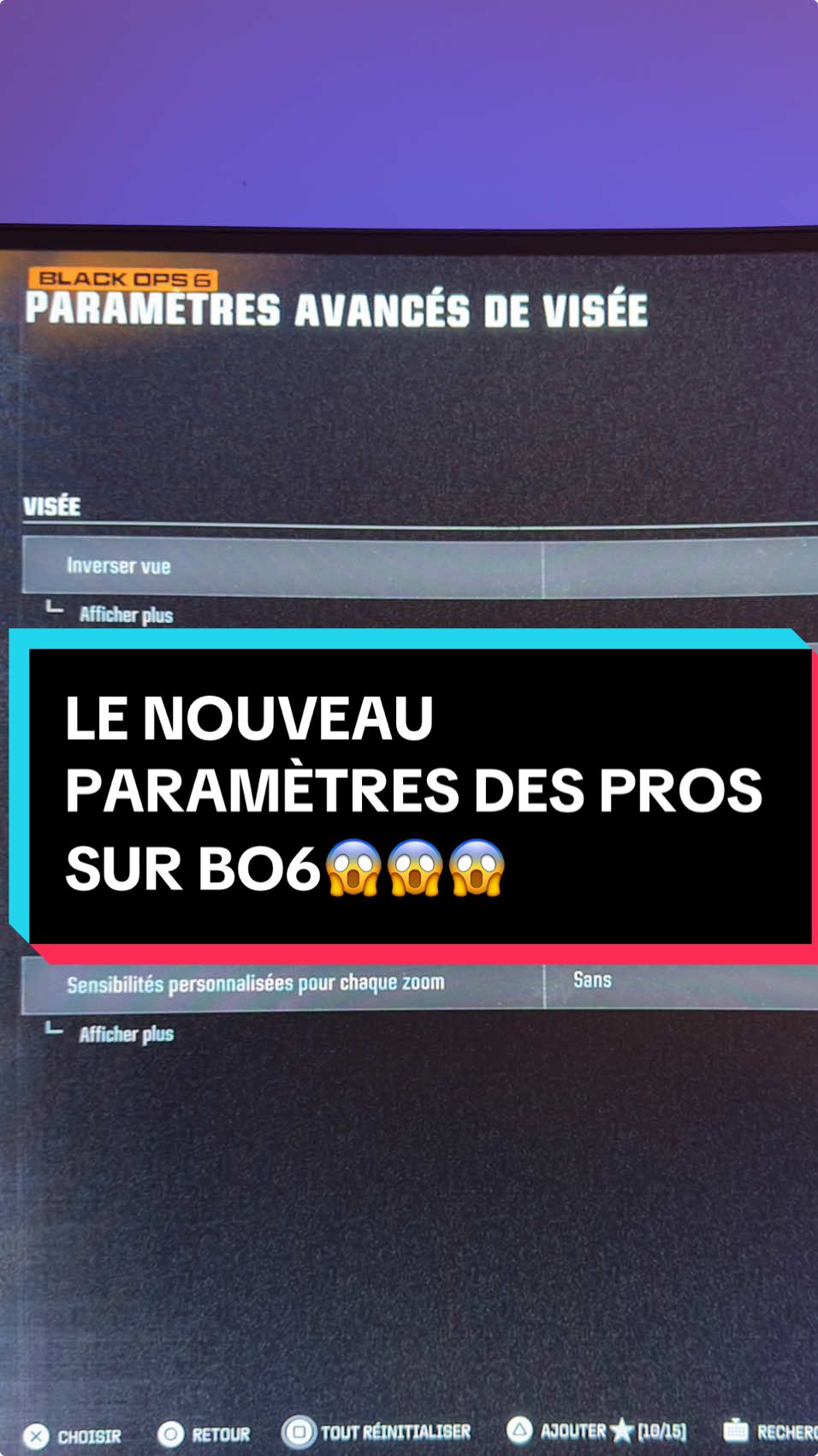 Le paramètre qui change le jeu #callofduty #bo6 #ps5 #tuto 