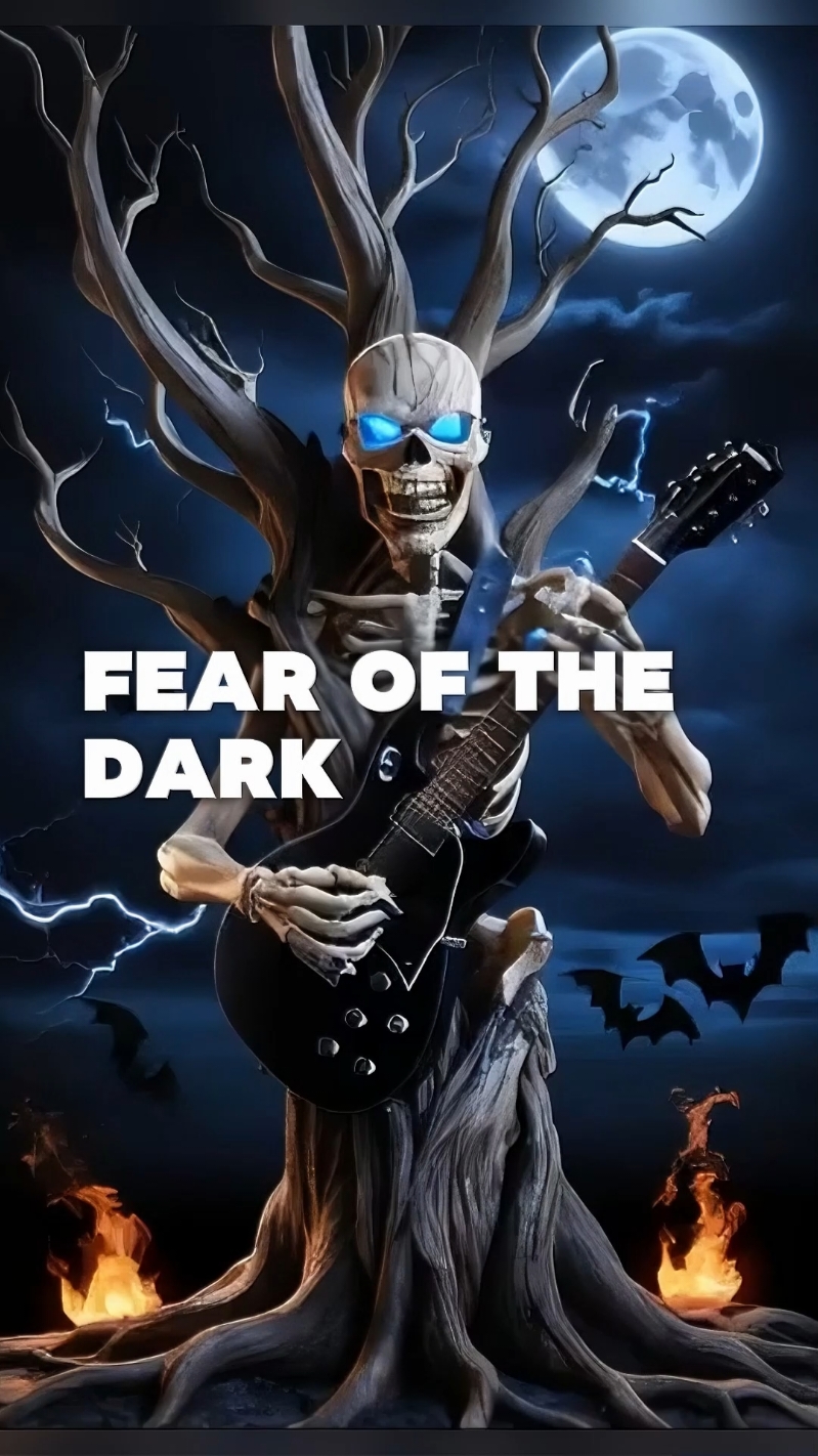 Fear of the Dark - Iron Maiden Halloween - Part 5 #skull #fearofthedark   #ironmaiden #Halloween #halloween2024 #helloween #heavymetal #rock #lyrics_songs #fyp 